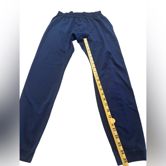 Patagonia capilene navy blue base layer leggings pants size medium - Picture 5 of 8